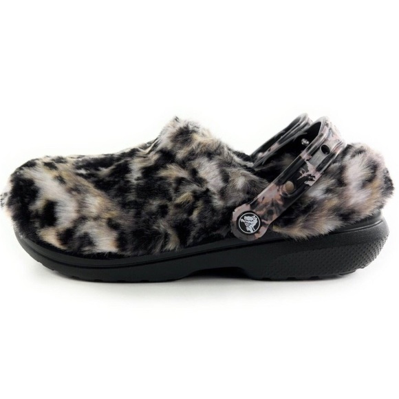 ❤️ CROCS ❤️ RARE COLLECTION LUXURY TIE DYE CLASSIC FUR SURE UNISEX FOOTWEAR . - Picture 3 of 6